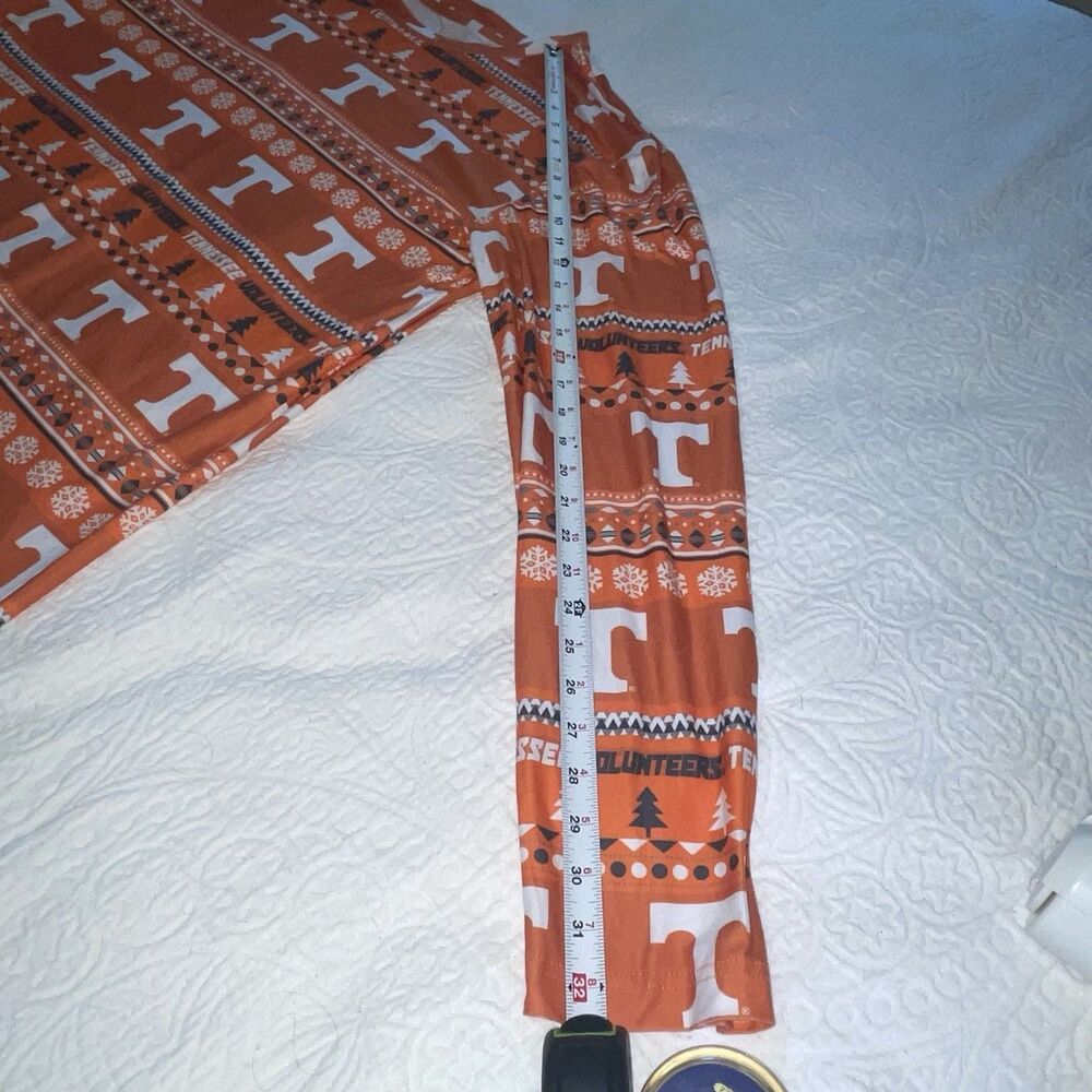 Tennessee Volunteers Tacky‎ Ugly Sweater Holiday Men's Pajama Top Sz XL - Picture 6 of 6